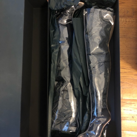YEEZY Clear Transparent Thigh High boots sz 35 NWB - Picture 7 of 8